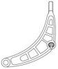 FRAP 4466 Track Control Arm